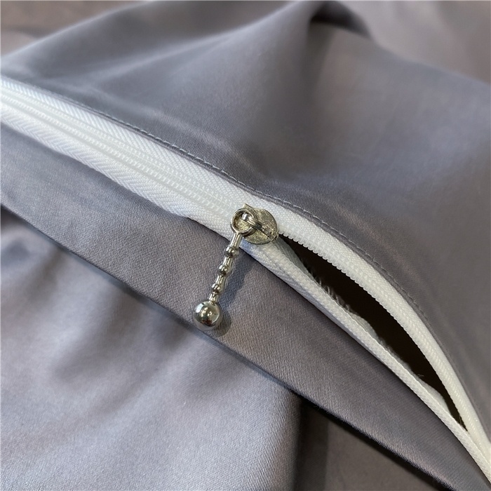 91家纺网 家纺一手货源 找家纺 家居1号家纺 2026新款50双股100支长绒棉四件套-巴黎 巴黎-绅士灰