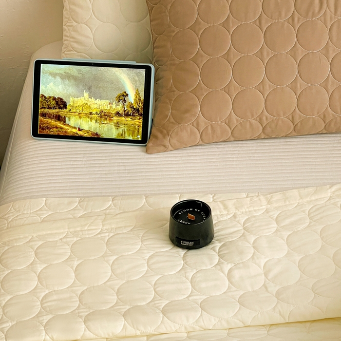 91家纺网 家纺一手货源 找家纺 橙子家居   2026年新款韩系云朵泡芙纯色水洗棉花床盖三件套 云朵泡芙-奶油黄