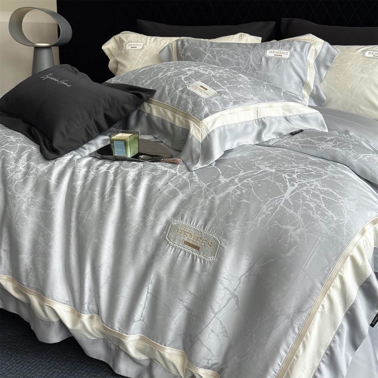 91家纺网 家纺一手货源 找家纺 （总）馨蕊家居 2026新款100s高定高精密刺绣全棉四件套-云瑾【淘宝 / 劵后控价：不低于 338/358】