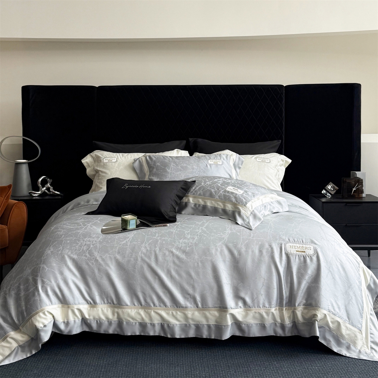 91家纺网 家纺一手货源 找家纺 （总）馨蕊家居 2026新款100s高定高精密刺绣全棉四件套-云瑾【淘宝 / 劵后控价：不低于 338/358】