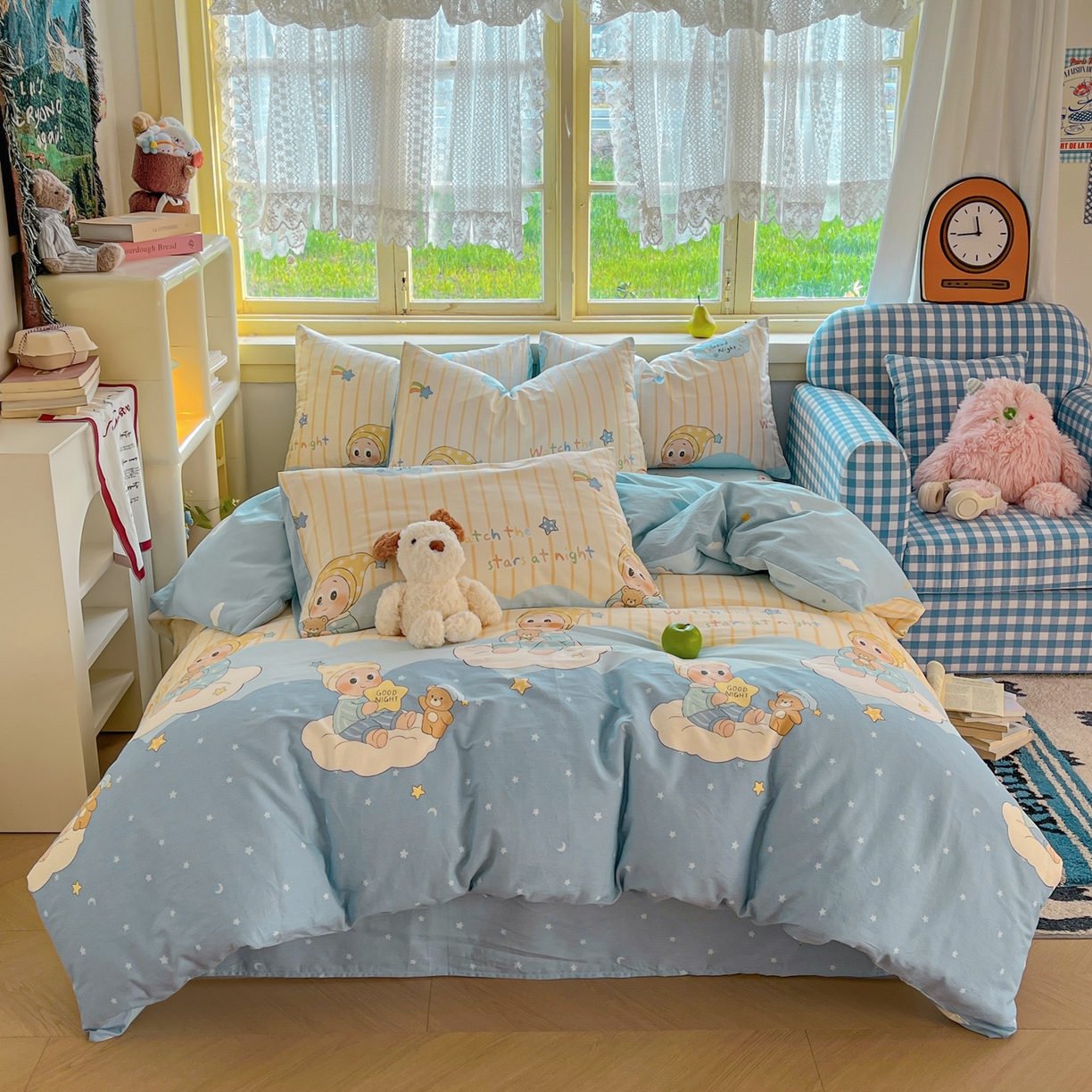 91家纺网 家纺一手货源 找家纺 （总）简约家纺 2026新款全棉斜纹12868四件套系列