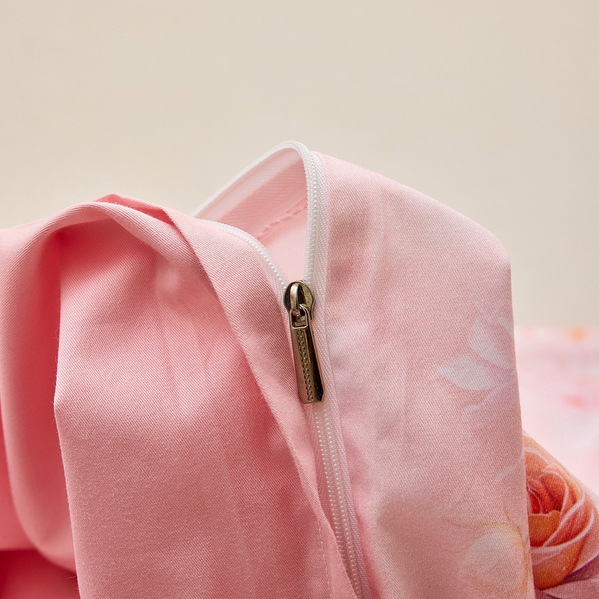 91家纺网 家纺一手货源 找家纺 元元家居（元元被业） 2026新款全棉纯棉13372床盖款四件套-印花款 芳菲