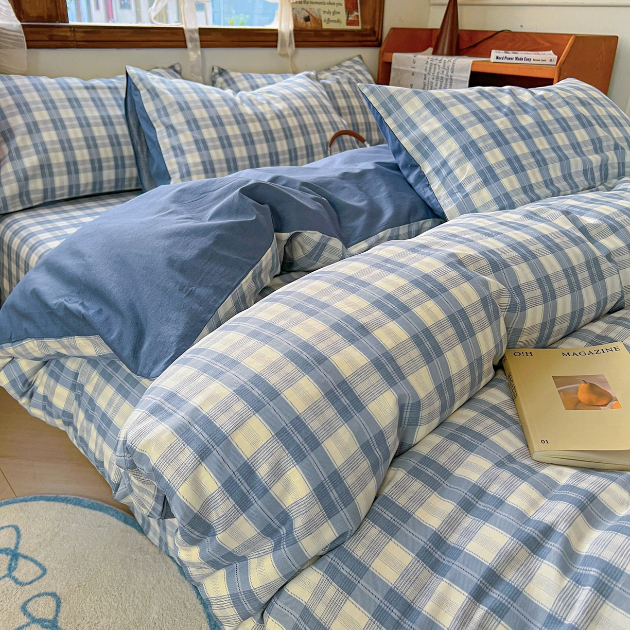 91家纺网 家纺一手货源 找家纺 简约家纺 2026新款全棉斜纹12868四件套系列 格雅