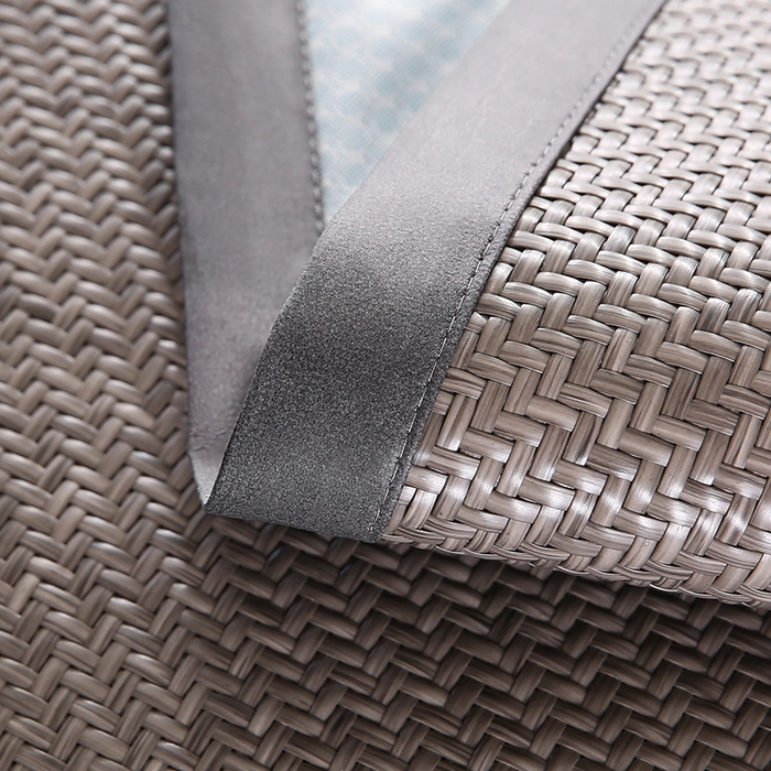 91家纺网 家纺一手货源 找家纺 小牛席业 2026新款PE冷感霸王藤夏凉枕套单枕套枕套单件【轻奢竹韵】 灰色