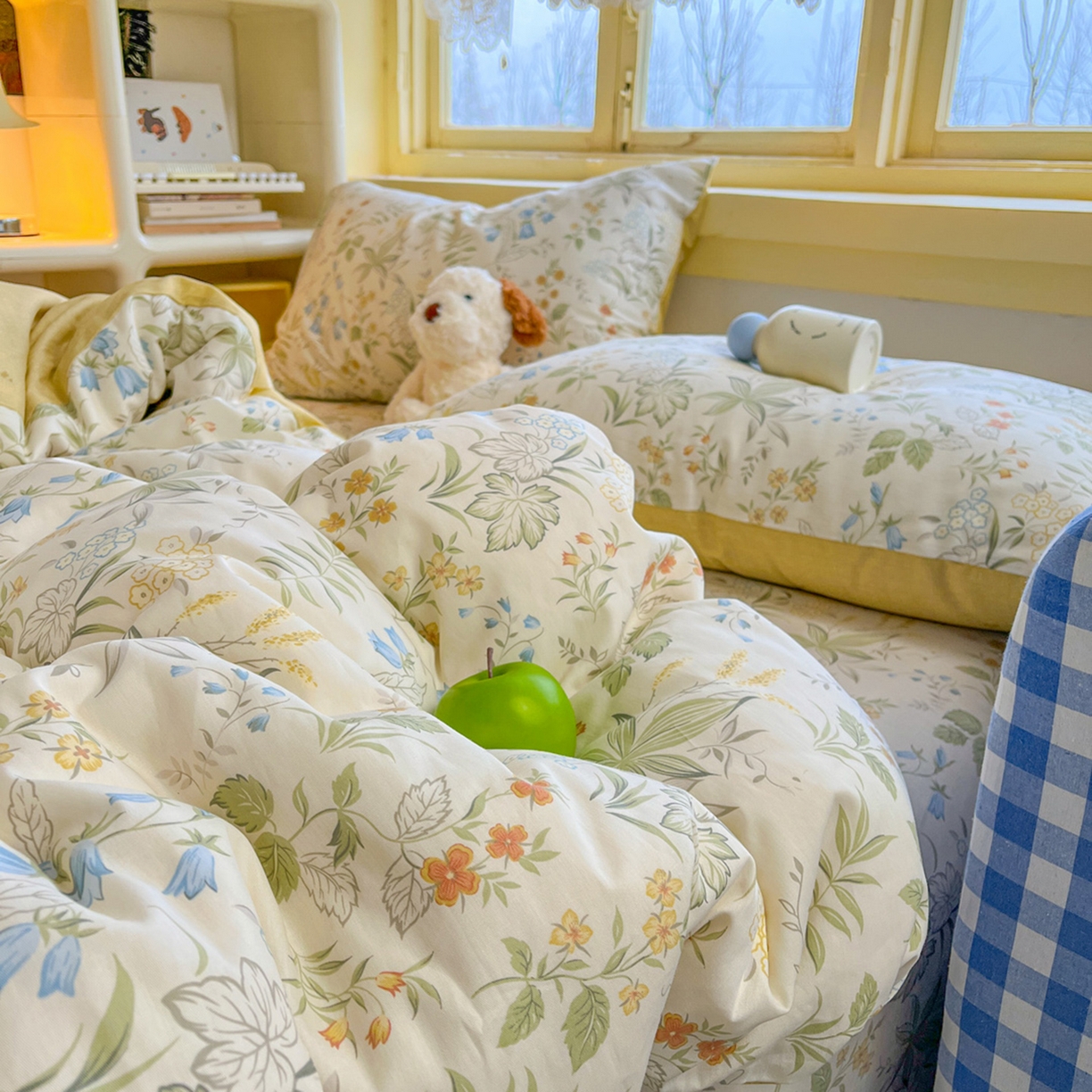 91家纺网 家纺一手货源 找家纺 简约家纺 2026新款全棉斜纹12868四件套系列 晚风私语