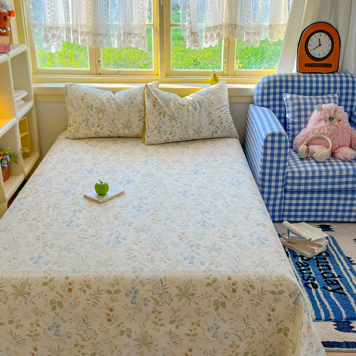 91家纺网 家纺一手货源 找家纺 简约家纺 2026新款全棉斜纹12868四件套系列 晚风私语