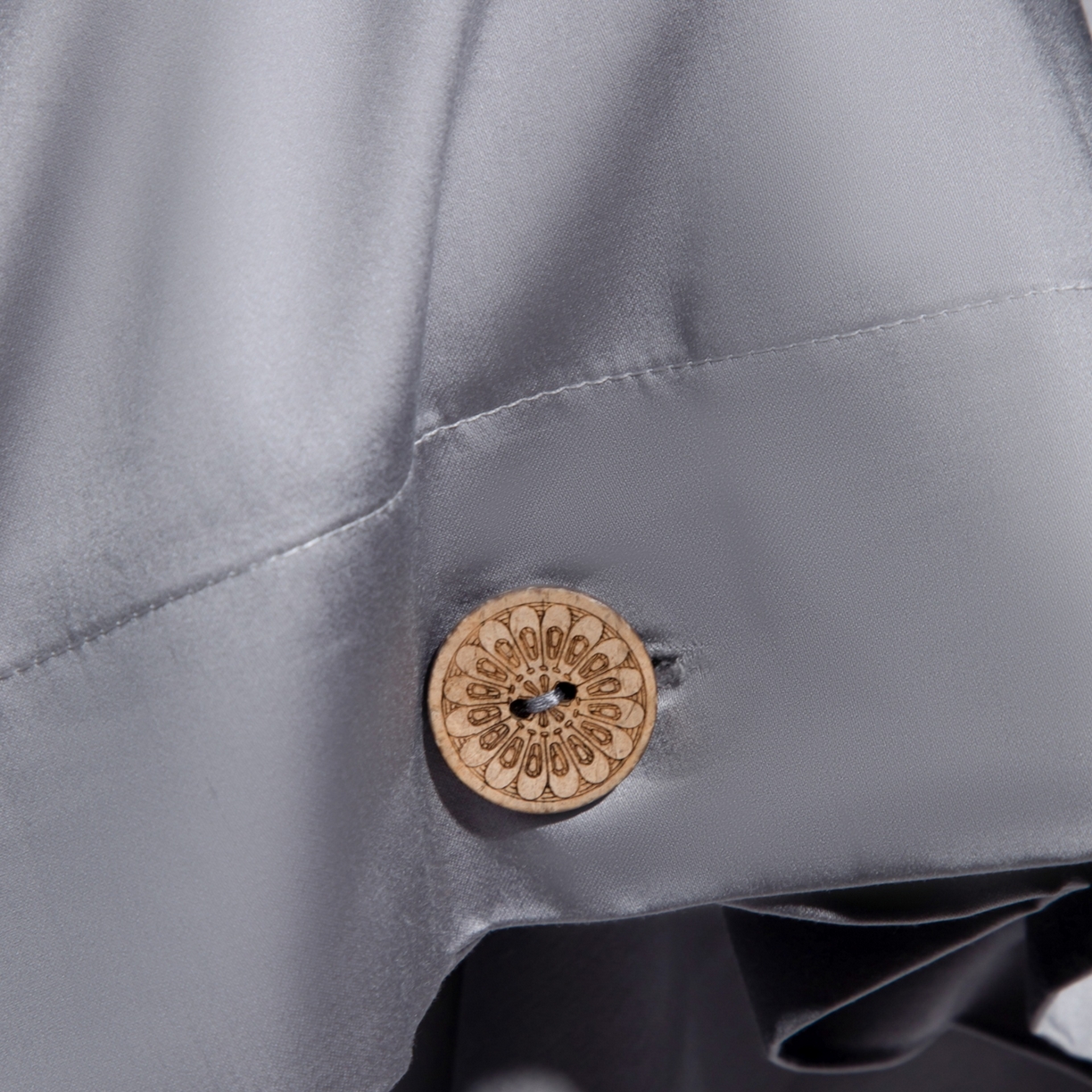 91家纺网 家纺一手货源 找家纺 （总）芯丝路家纺 2026新款100支进口天丝棉纯色纽扣款四件套-寐