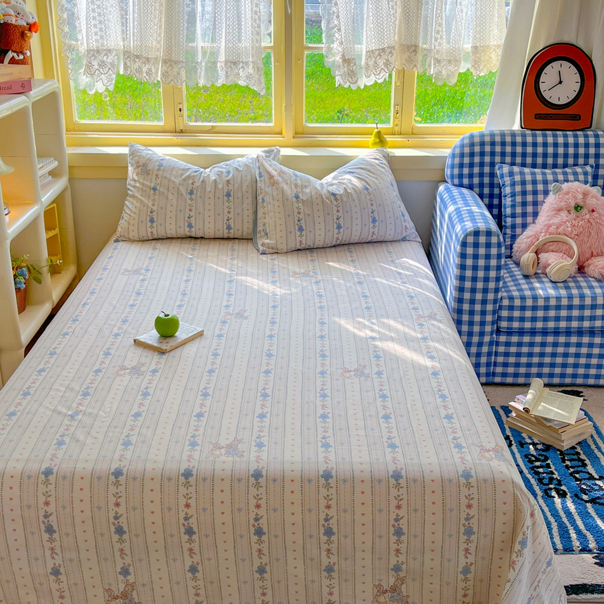 91家纺网 家纺一手货源 找家纺 （总）简约家纺 2026新款全棉斜纹12868四件套单床单系列