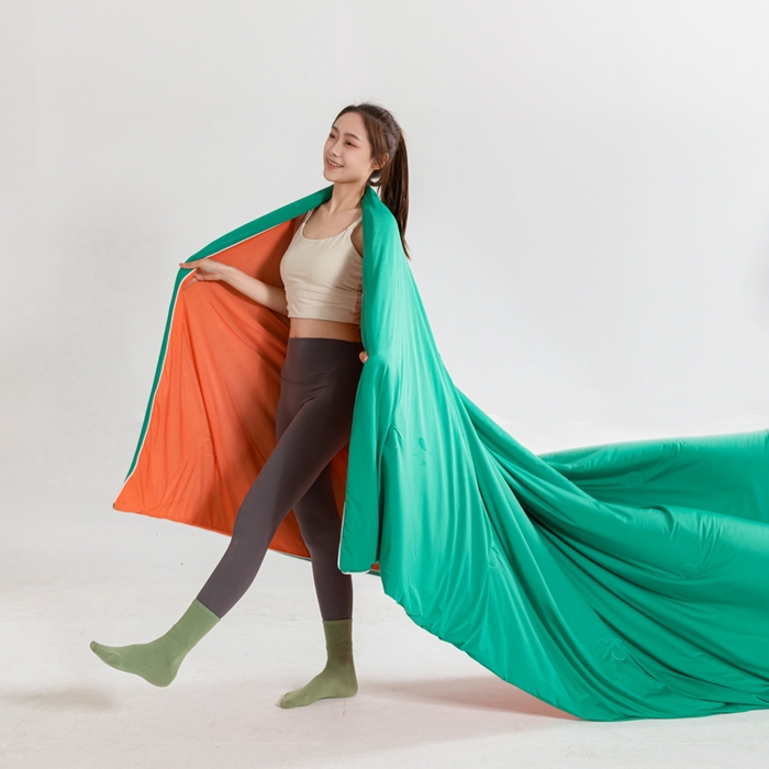 91家纺网 家纺一手货源 找家纺 帕芬鸟家纺 2026新款凉感丝夏被高支高密凉感丝夏被排湿透气凉感丝西瓜夏被 凉凉西瓜-绿配红