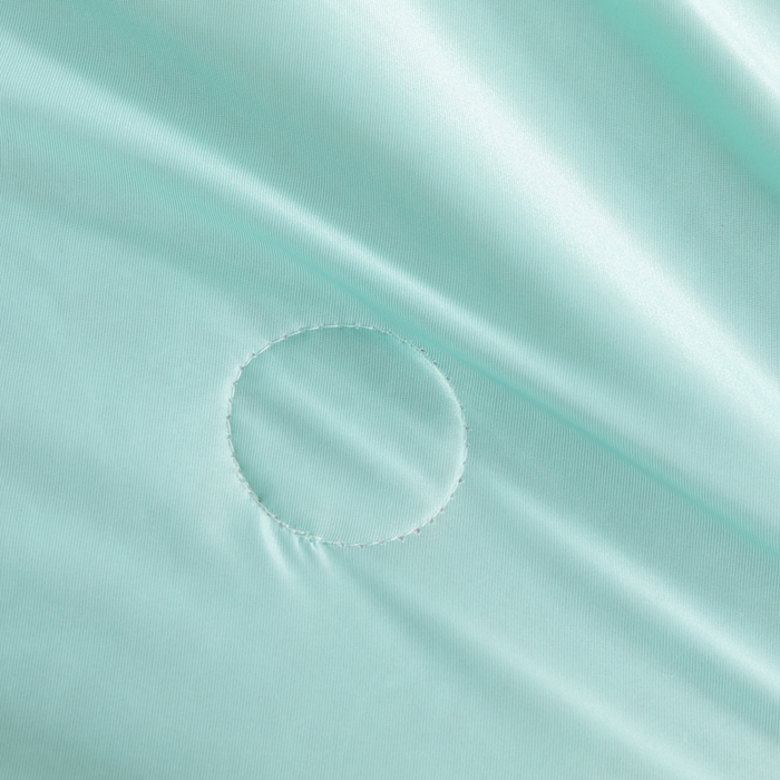 91家纺网 家纺一手货源 找家纺 帕芬鸟家纺 2026新款凉感丝夏被高支高密凉感丝夏被排湿透气凉感丝西瓜夏被 夏日蜜瓜-浅绿配粉