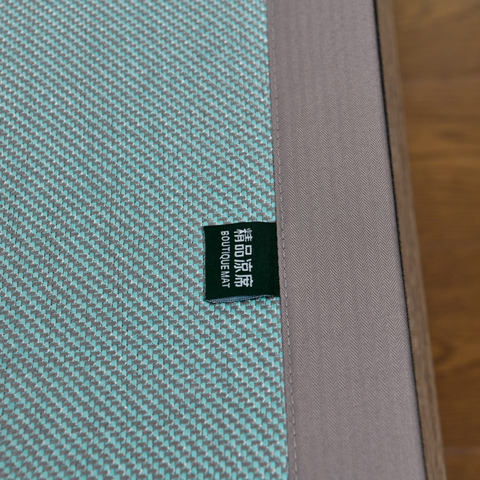 91家纺网 家纺一手货源 找家纺 （总）娜朵家纺 2026新款荷塘月色冰藤双面席-床席款