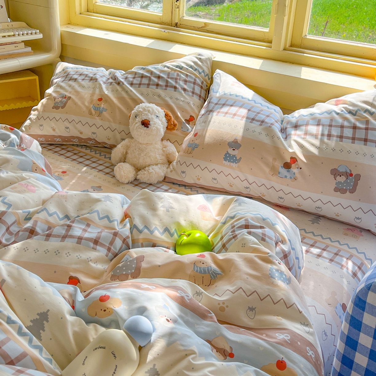 91家纺网 家纺一手货源 找家纺 （总）简约家纺 2026新款全棉斜纹12868单被套系列