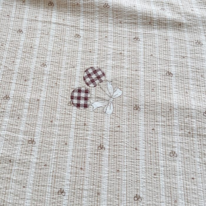 91家纺网 家纺一手货源 找家纺 爱洛家纺 2026新款印花皱皱纱四件套 云绒格间