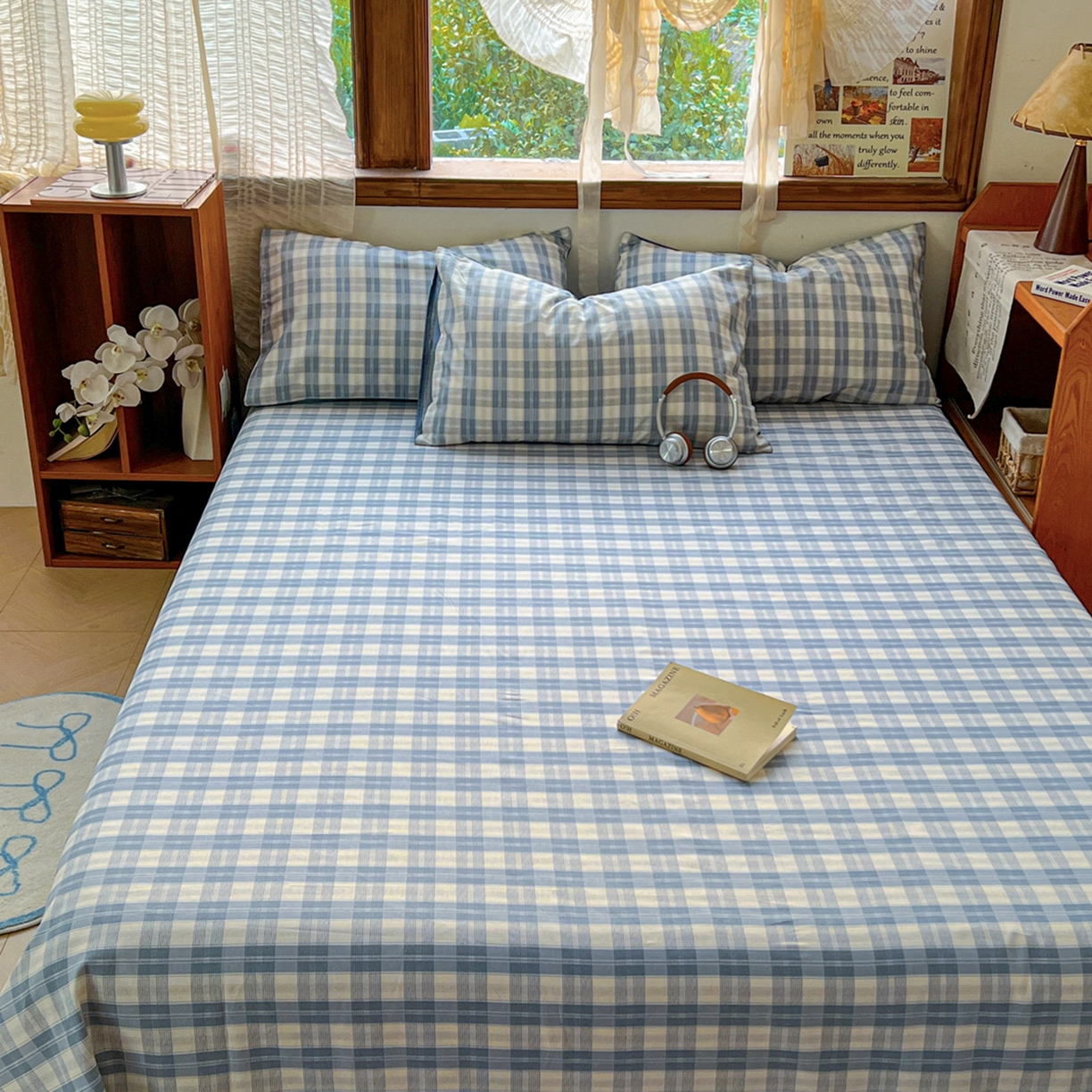 91家纺网 家纺一手货源 找家纺 简约家纺 2026新款全棉斜纹12868单被套系列 格雅