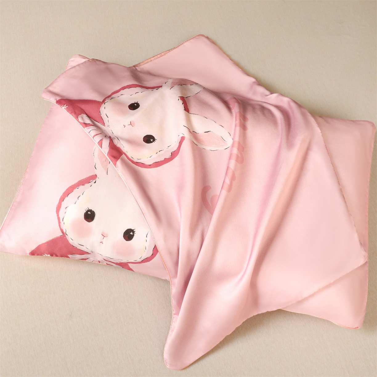 91家纺网 家纺一手货源 找家纺 （总）兄弟坊 2026新款A类60支莱赛尔数码印花天丝枕套儿童枕套幼儿园枕套单枕套枕套单件