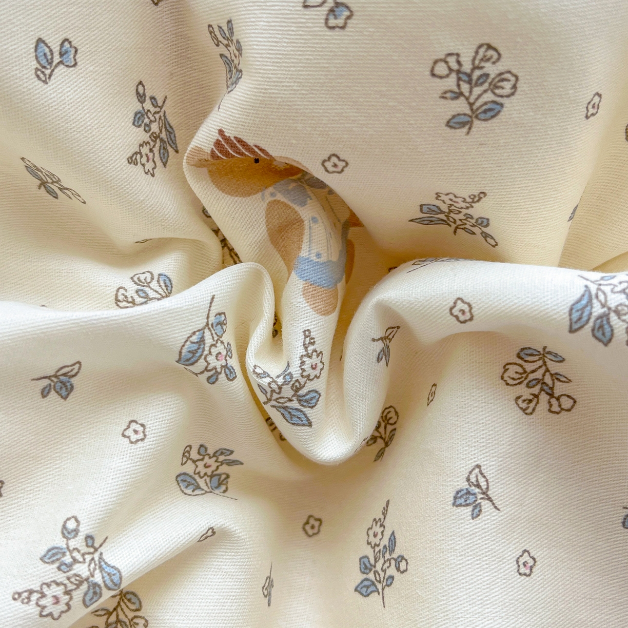 91家纺网 家纺一手货源 找家纺 简约家纺 2026新款全棉斜纹12868单被套系列 小奶兔