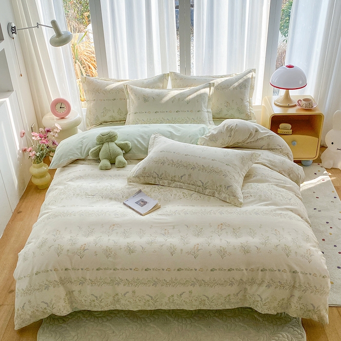 91家纺网 家纺一手货源 找家纺 （总）钰锦珀家纺 2026新款全棉纯棉印花四件套