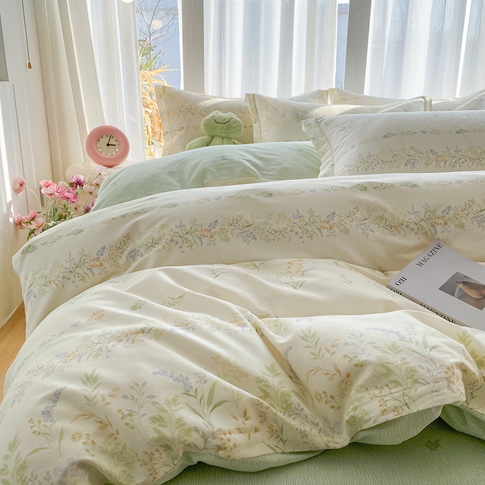 91家纺网 家纺一手货源 找家纺 （总）钰锦珀家纺 2026新款全棉纯棉印花四件套