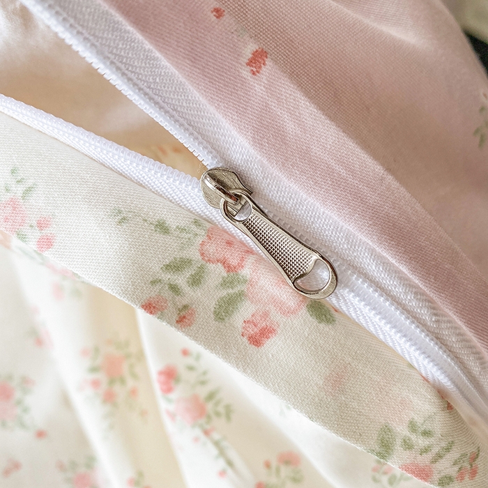 91家纺网 家纺一手货源 找家纺 钰锦珀家纺 2026新款全棉纯棉印花四件套 粉樱兔小姐