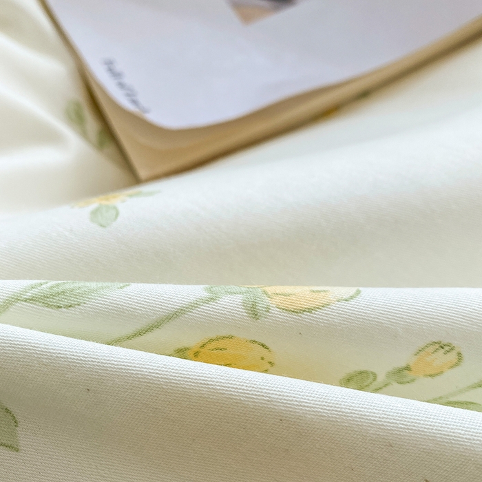 91家纺网 家纺一手货源 找家纺 钰锦珀家纺 2026新款全棉纯棉印花四件套 旷野花集