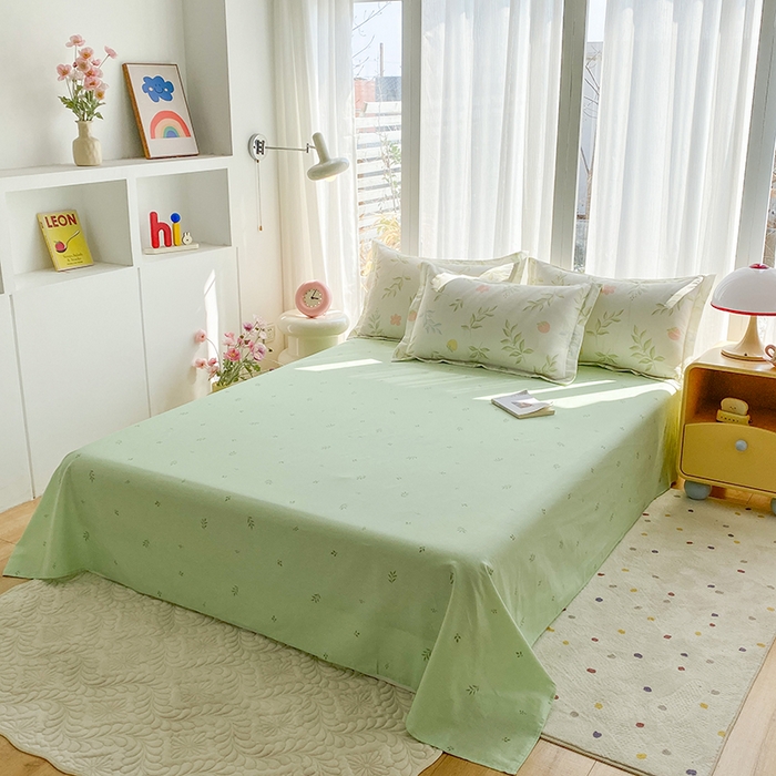 91家纺网 家纺一手货源 找家纺 钰锦珀家纺 2026新款全棉纯棉印花四件套 童话花町