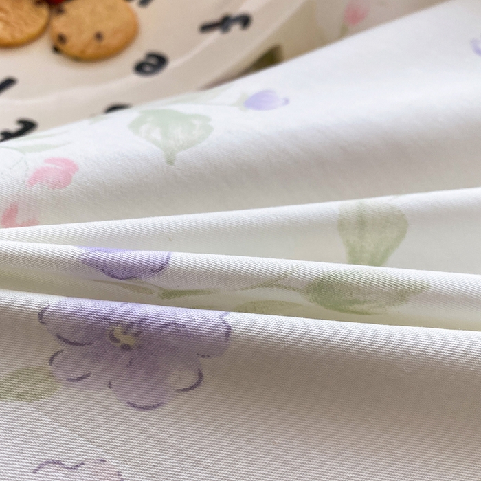 91家纺网 家纺一手货源 找家纺 钰锦珀家纺 2026新款全棉纯棉印花四件套 知意花蔓