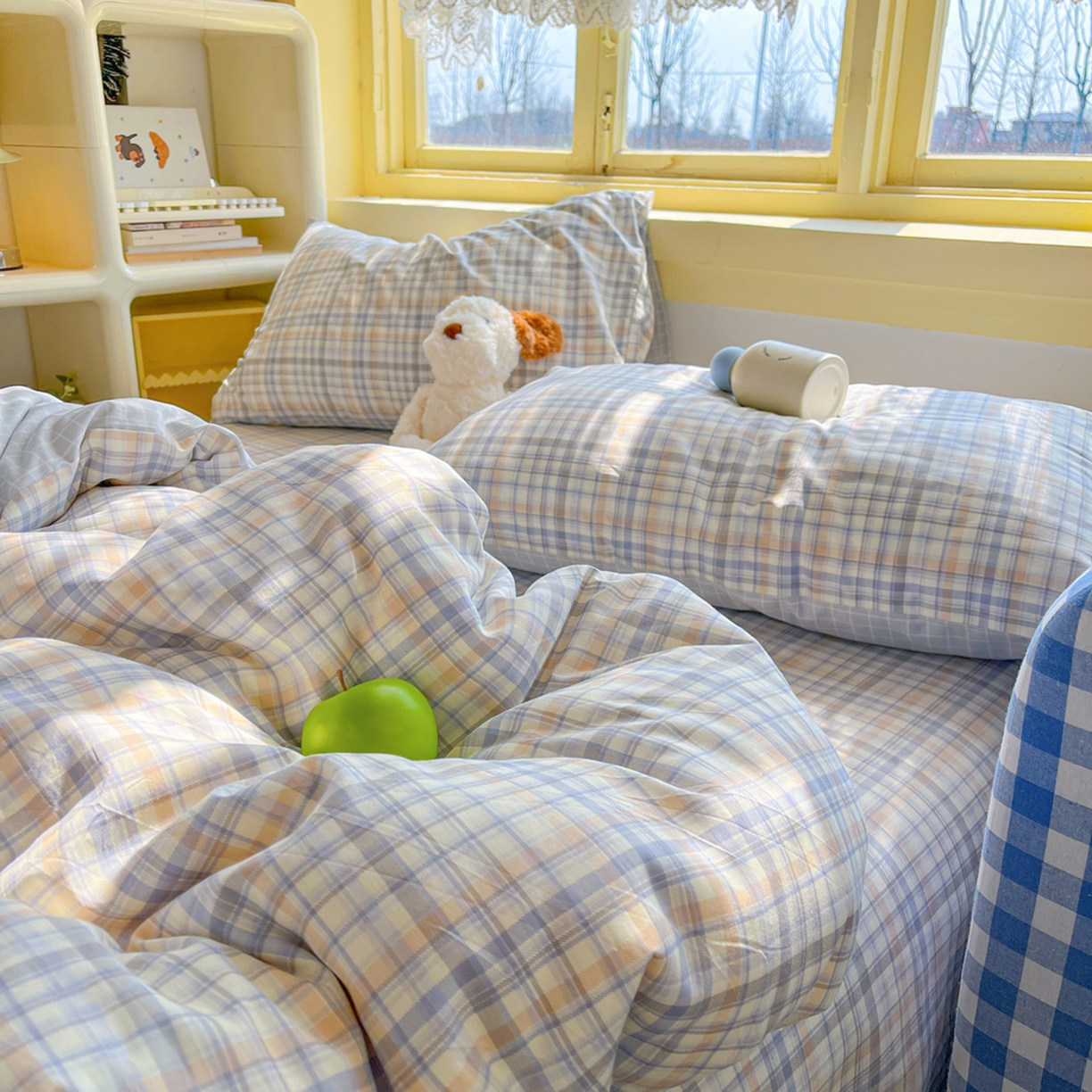 91家纺网 家纺一手货源 找家纺 简约家纺 2026新款全棉斜纹12868单被套系列 颜诺