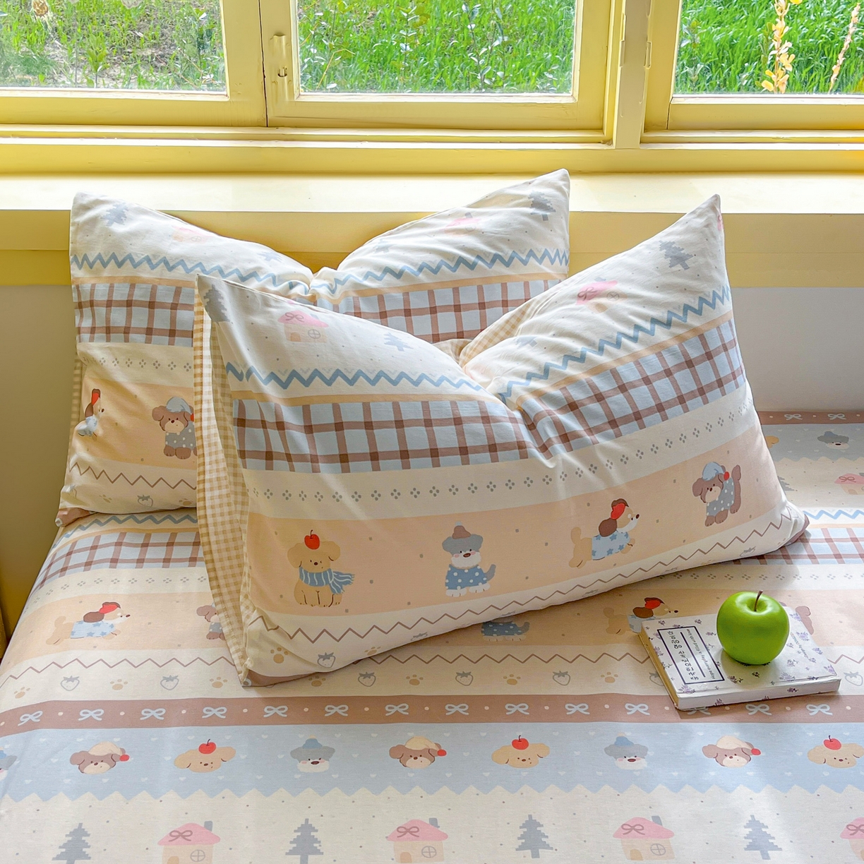 91家纺网 家纺一手货源 找家纺 （总）简约家纺 2026新款全棉斜纹12868单枕套系列