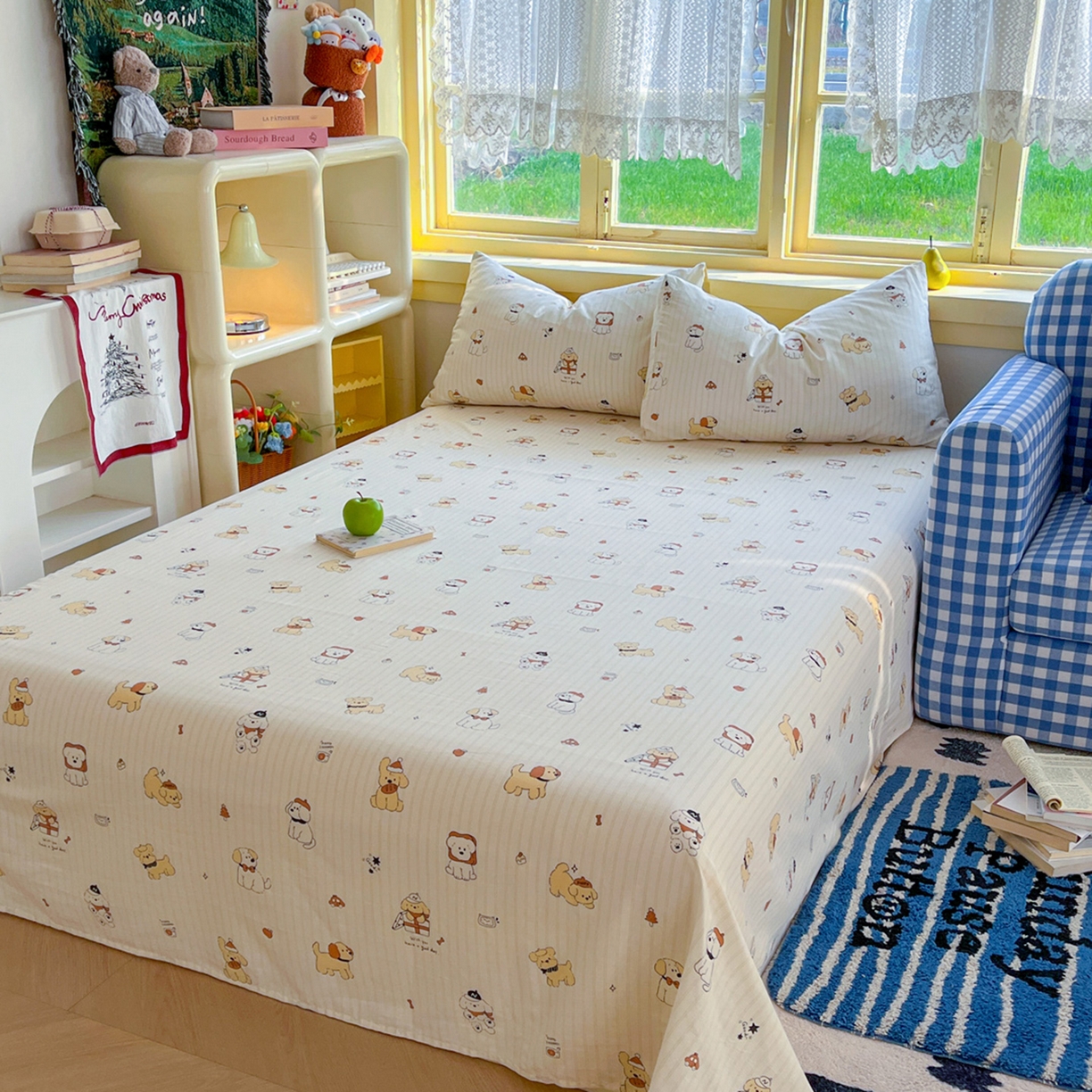 91家纺网 家纺一手货源 找家纺 （总）简约家纺 2026新款全棉斜纹12868床笠系列