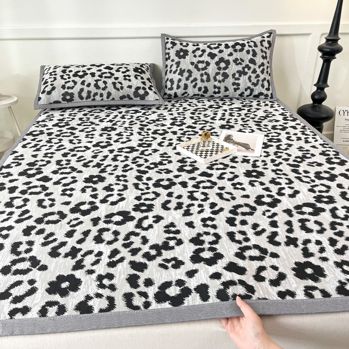 91家纺网 家纺一手货源 找家纺 （总）子曰 2026新款高分子PE聚乙烯乙纶色织提花凉感软凉席席子