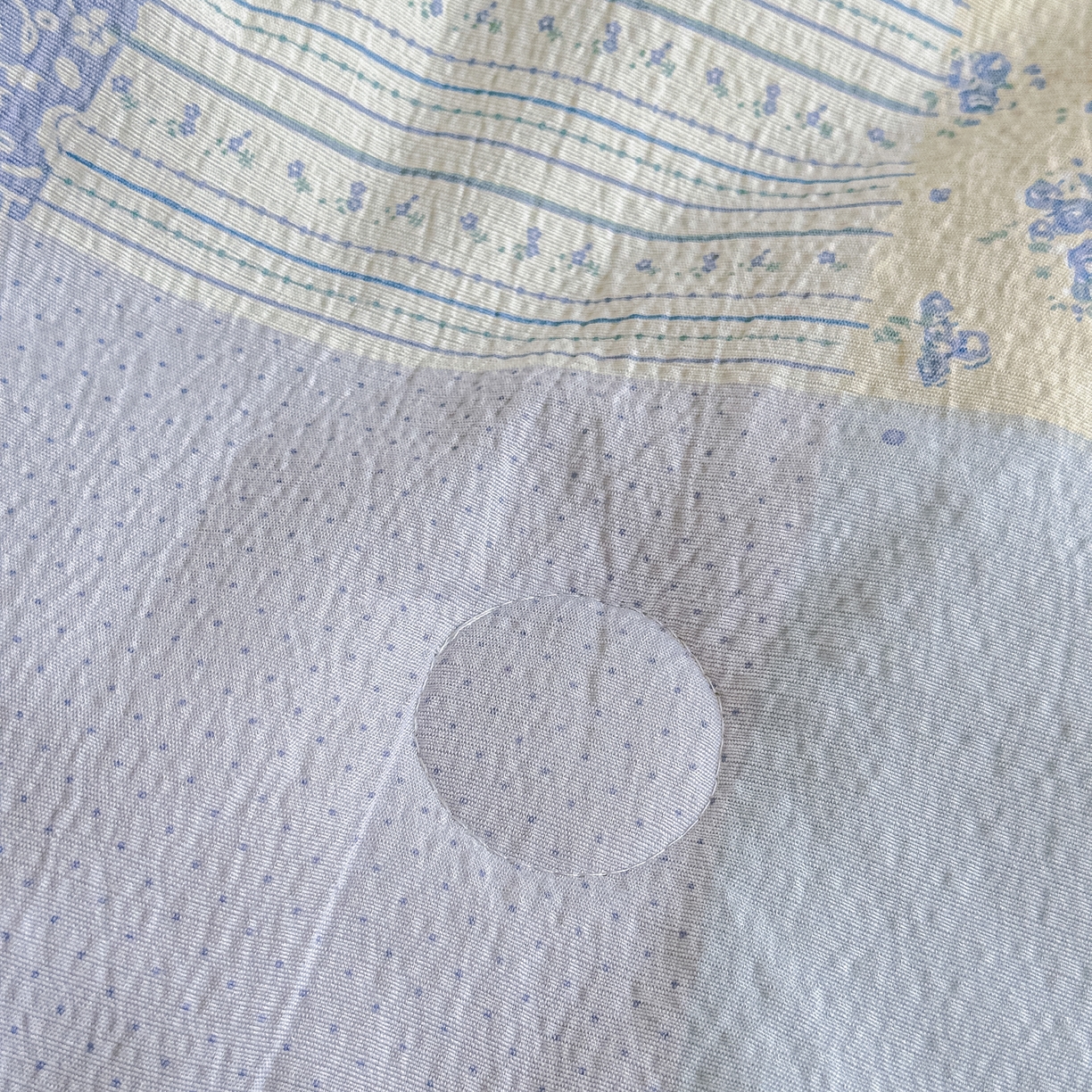 91家纺网 家纺一手货源 找家纺 秋泽家纺 2026新款A类云感双层纱大豆纤维夏凉被空调被小清新印花夏被 百福田园