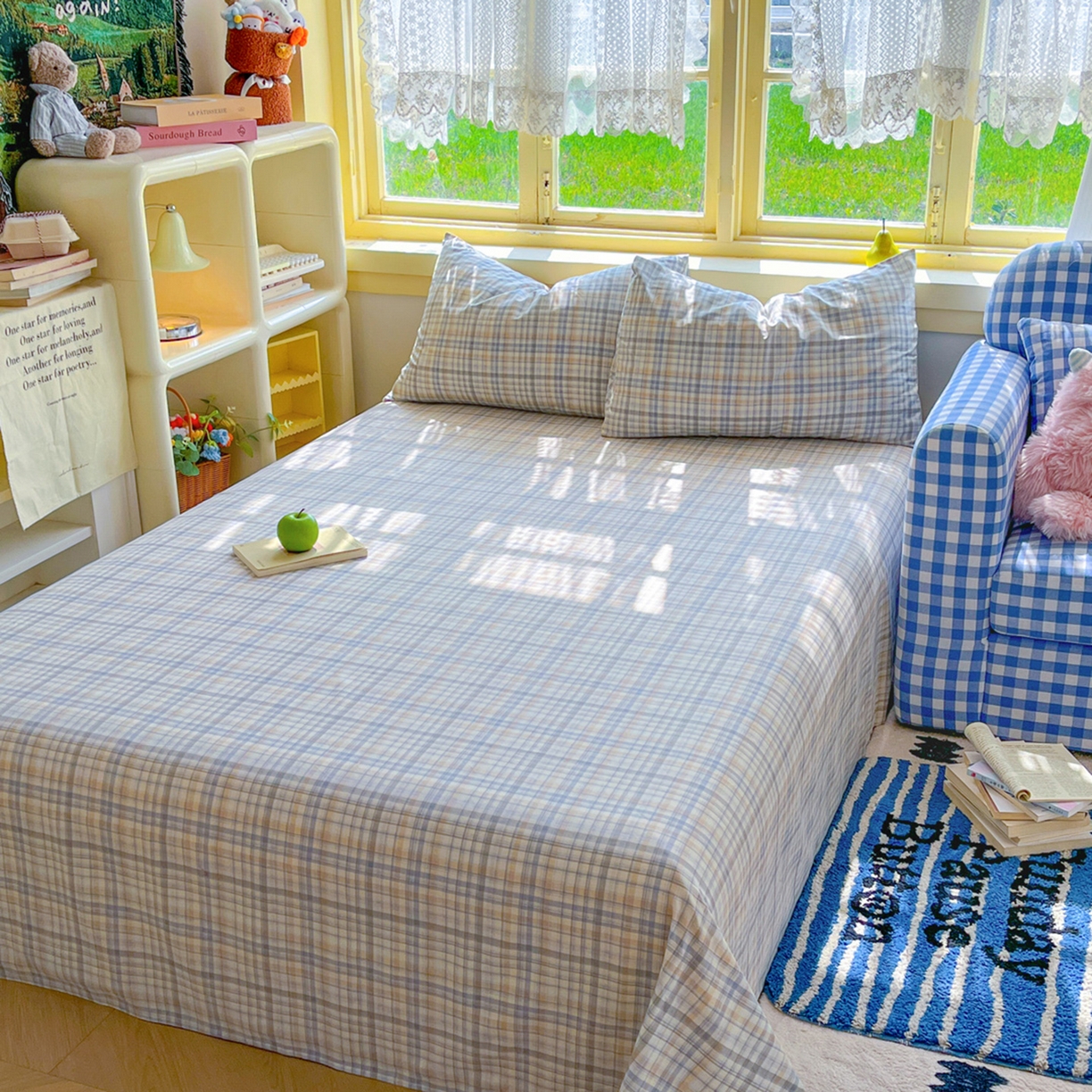 91家纺网 家纺一手货源 找家纺 （总）简约家纺 2026新款全棉斜纹12868床笠系列