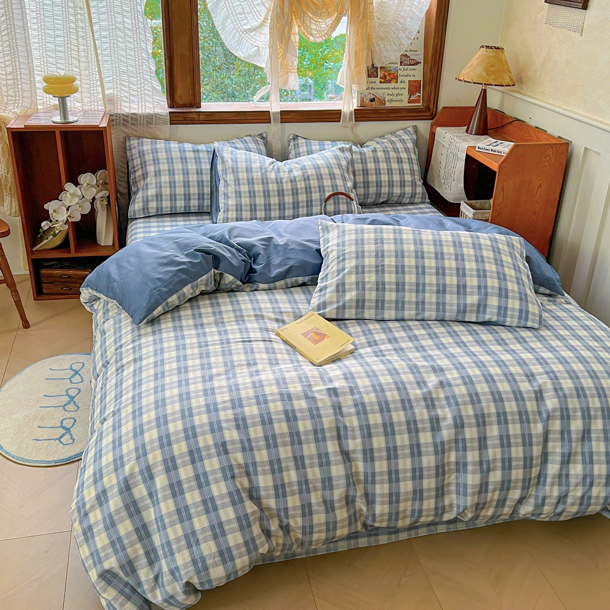 91家纺网 家纺一手货源 找家纺 简约家纺 2026新款全棉斜纹12868单枕套系列 格雅