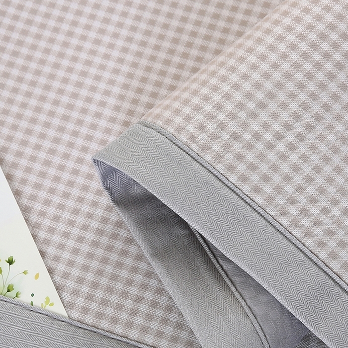 91家纺网 家纺一手货源 找家纺 （总）小牛席业 2026新款熊猫格纹提花冰丝夏凉枕套夏天凉枕套藤枕套冰丝枕套