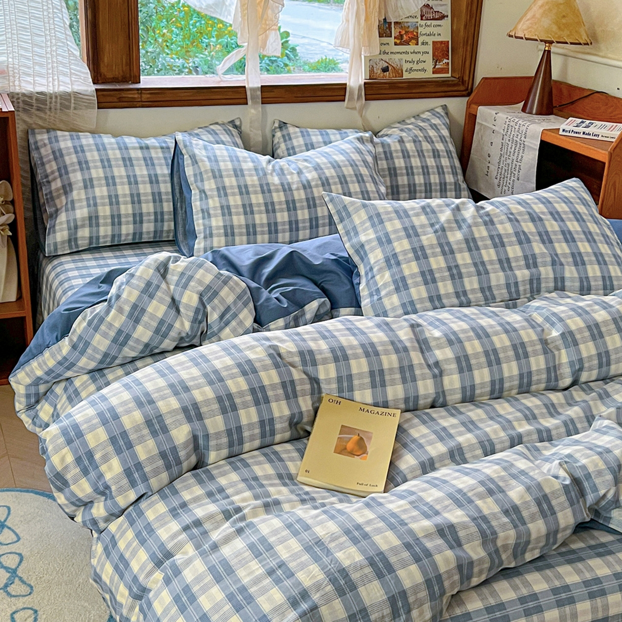 91家纺网 家纺一手货源 找家纺 简约家纺 2026新款全棉斜纹12868床笠系列 格雅