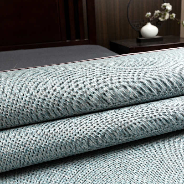 91家纺网 家纺一手货源 找家纺 娜朵家纺 2026新款艾草古藤席平铺款凉席 （平铺）艾草席-冰蓝