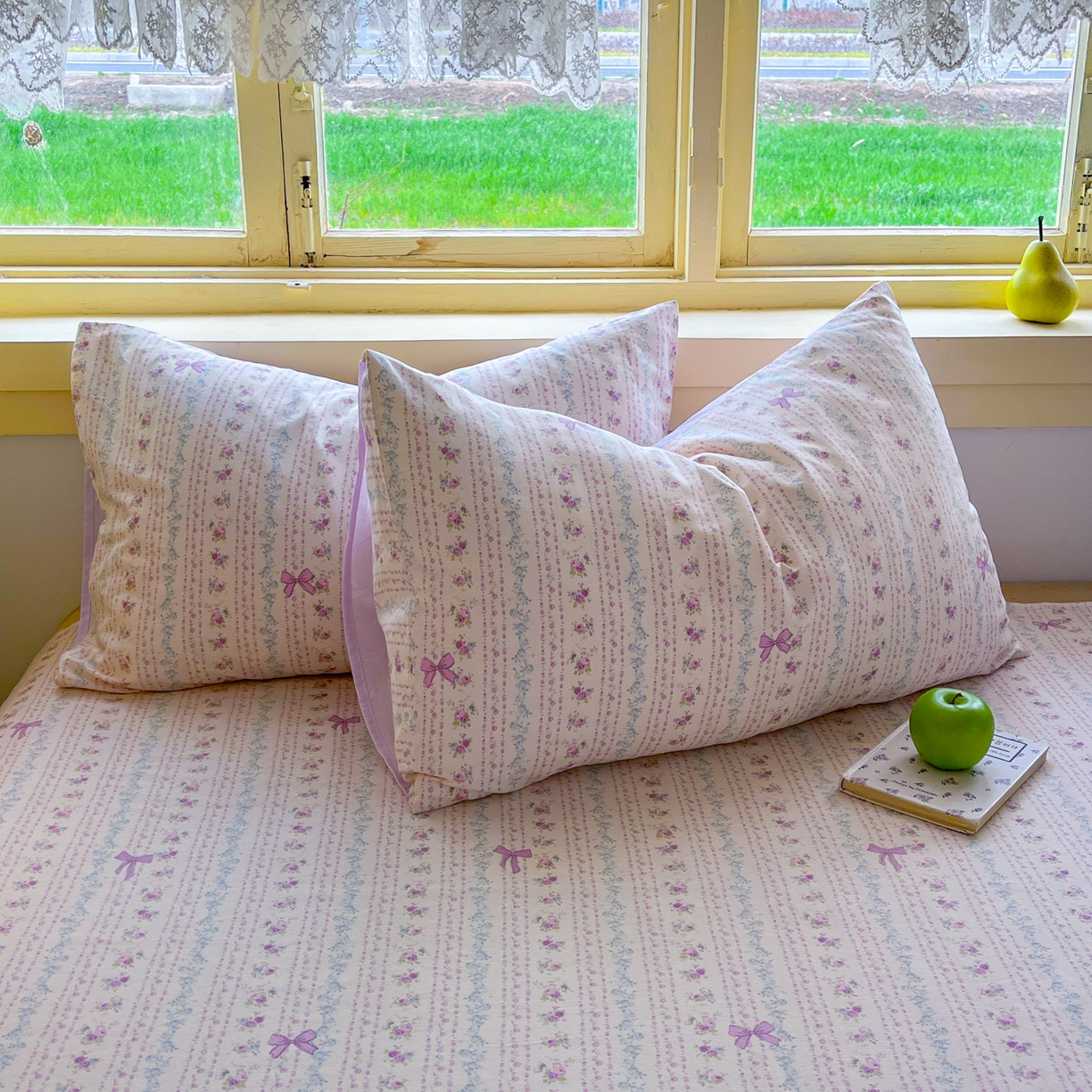 简约家纺 2026新款全棉斜纹12868单枕套系列 雅柔