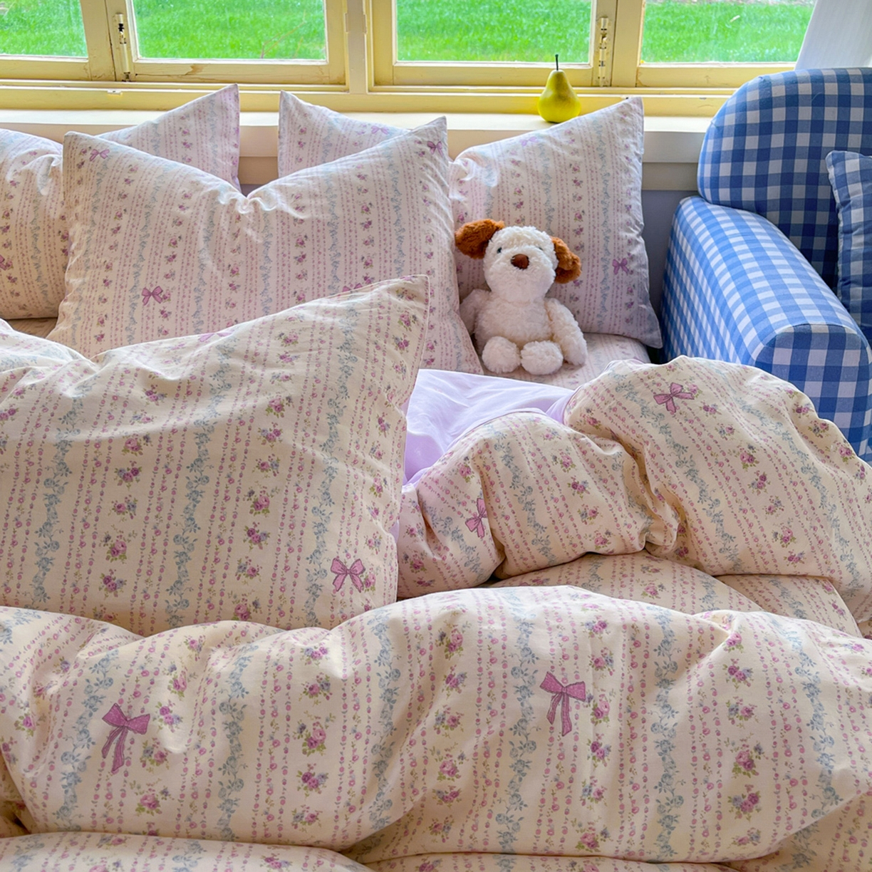 91家纺网 家纺一手货源 找家纺 简约家纺 2026新款全棉斜纹12868单枕套系列 雅柔