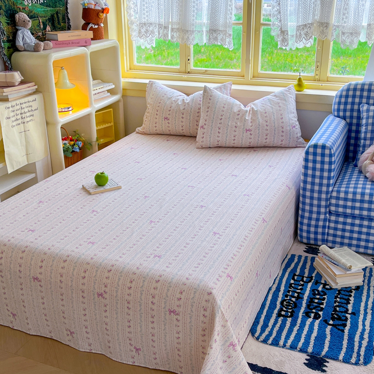 91家纺网 家纺一手货源 找家纺 简约家纺 2026新款全棉斜纹12868单枕套系列 雅柔