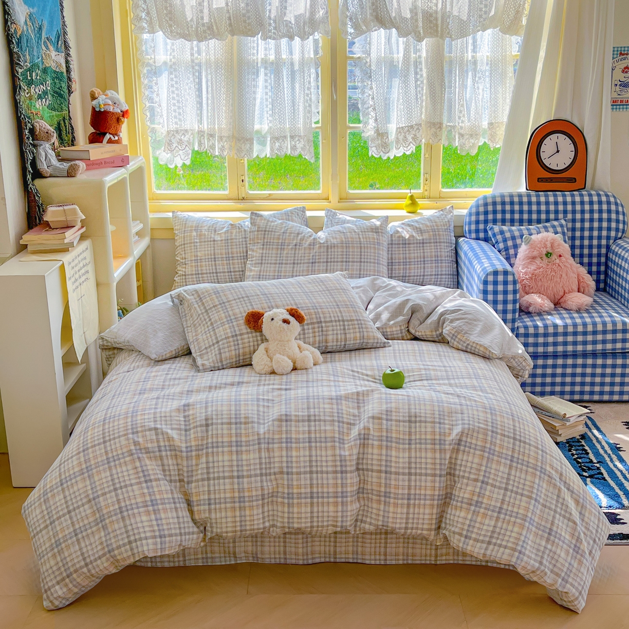 91家纺网 家纺一手货源 找家纺 简约家纺 2026新款全棉斜纹12868单枕套系列 颜诺