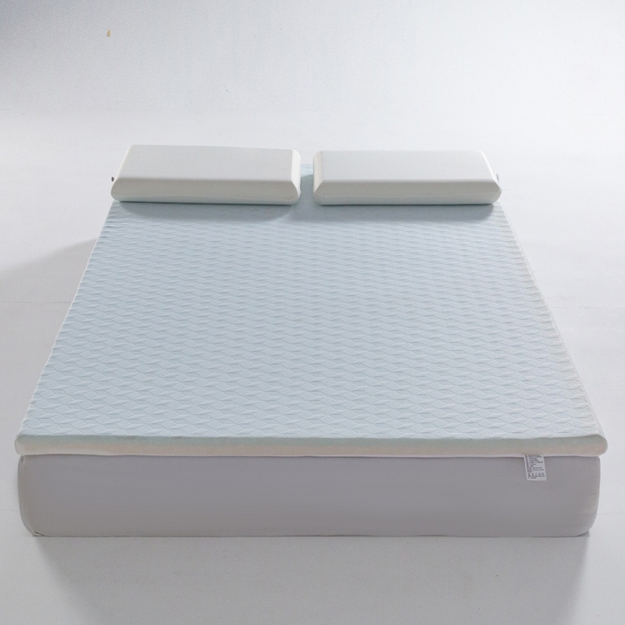 91家纺网 家纺一手货源 找家纺 富旺家纺 2026春夏新款零压力记忆棉床垫 纯白