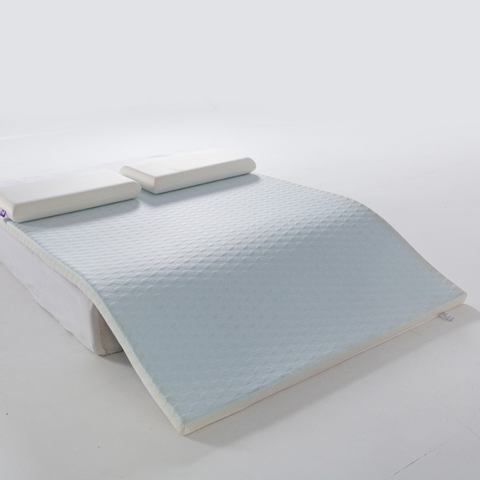 91家纺网 家纺一手货源 找家纺 富旺家纺 2026春夏新款零压力记忆棉床垫 纯白