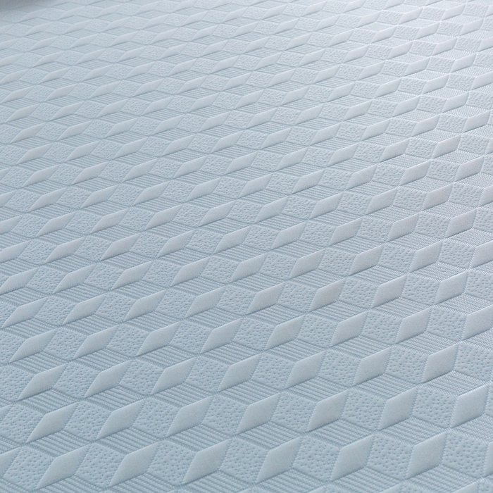 91家纺网 家纺一手货源 找家纺 富旺家纺 2026春夏新款零压力记忆棉床垫 纯白