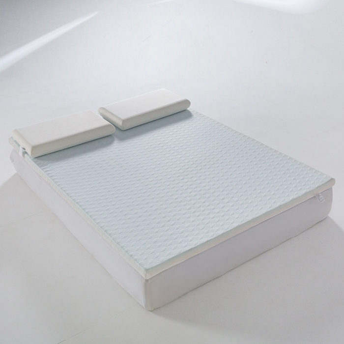 91家纺网 家纺一手货源 找家纺 富旺家纺 2026春夏新款零压力记忆棉床垫 纯白