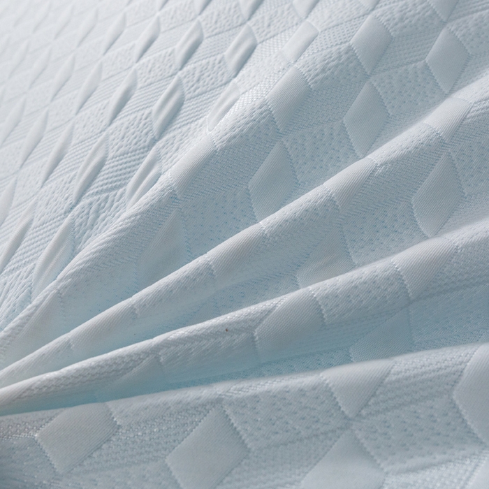 91家纺网 家纺一手货源 找家纺 富旺家纺 2026春夏新款零压力记忆棉床垫 纯白