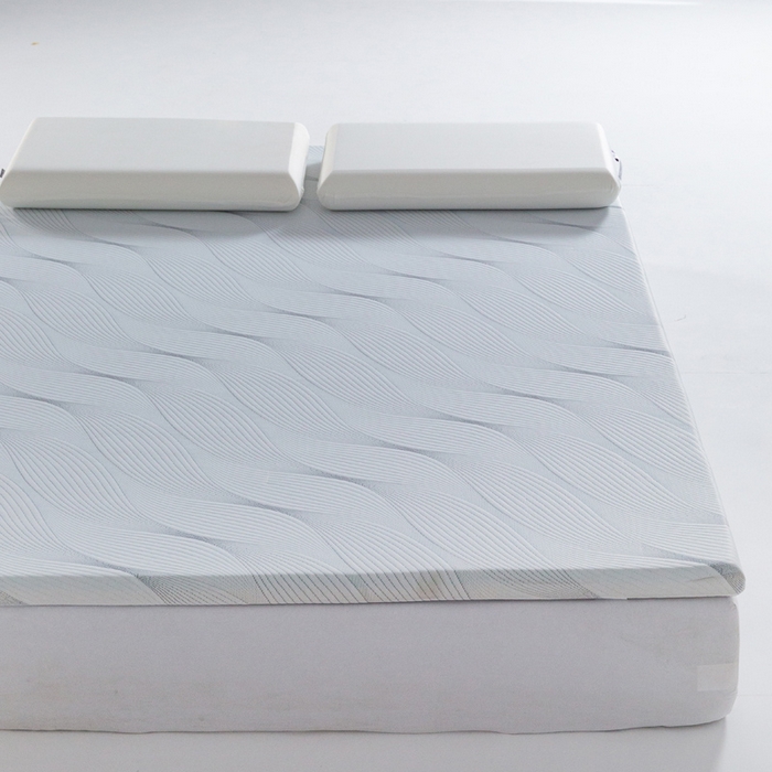 91家纺网 家纺一手货源 找家纺 富旺家纺 2026春夏新款零压力记忆棉床垫 浅灰