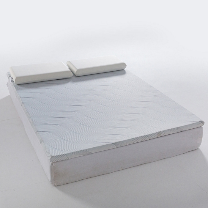 91家纺网 家纺一手货源 找家纺 富旺家纺 2026春夏新款零压力记忆棉床垫 浅灰