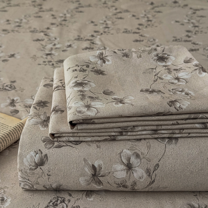 91家纺网 家纺一手货源 找家纺 （总）爱彼家纺 2026新款A类亚麻老粗布单床单床单三件套-亚麻老粗布