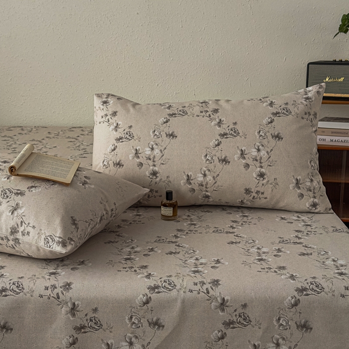 91家纺网 家纺一手货源 找家纺 爱彼家纺 2026新款A类亚麻老粗布单床单床单三件套-亚麻老粗布 亚麻粗布-蔓枝林