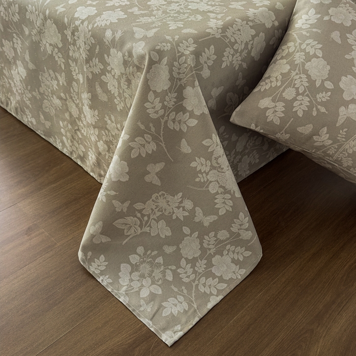 91家纺网 家纺一手货源 找家纺 爱彼家纺 2026新款A类亚麻老粗布单床单床单三件套-亚麻老粗布 亚麻粗布-杏野